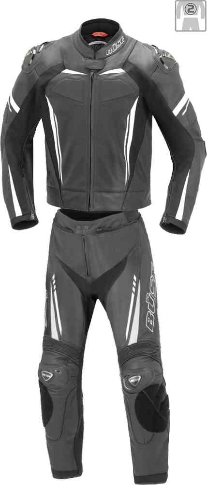 Men Büse Imola Two Piece Motorcycle Leather Suit