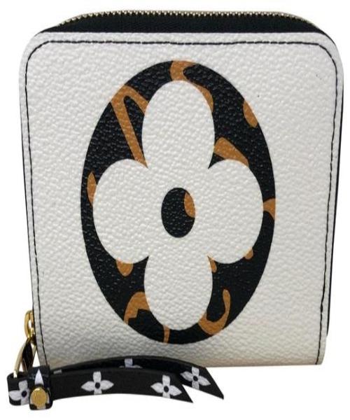 LV Jungle Zippy Coin Purse Giant Monogram Ivoire