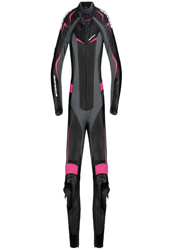 Spidi Track Wind Pro Ladies One Piece Motorcycle Leather Suit