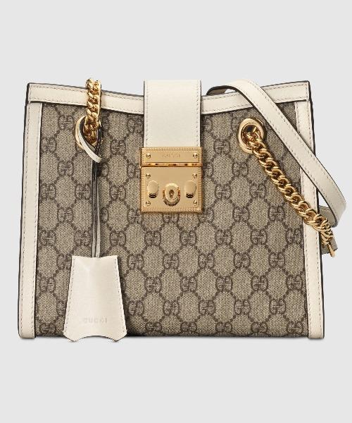 Gucci Padlock Small Shoulder Bag White