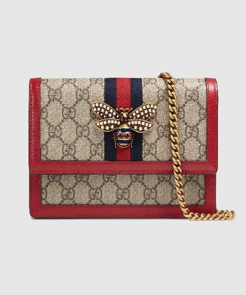 Gucci Queen Margaret GG Mini Bag Brown