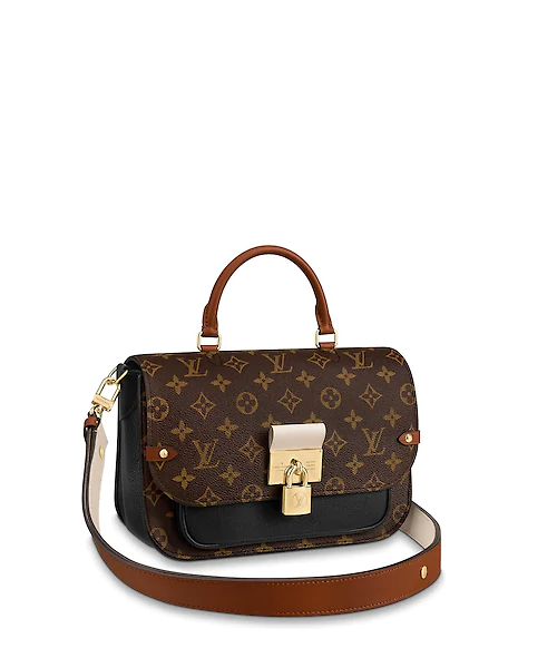 LV Vaugirard Monogram Creme Black