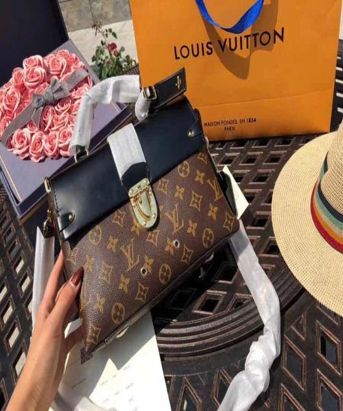 LV One Handle Flap Bag MM Monogram