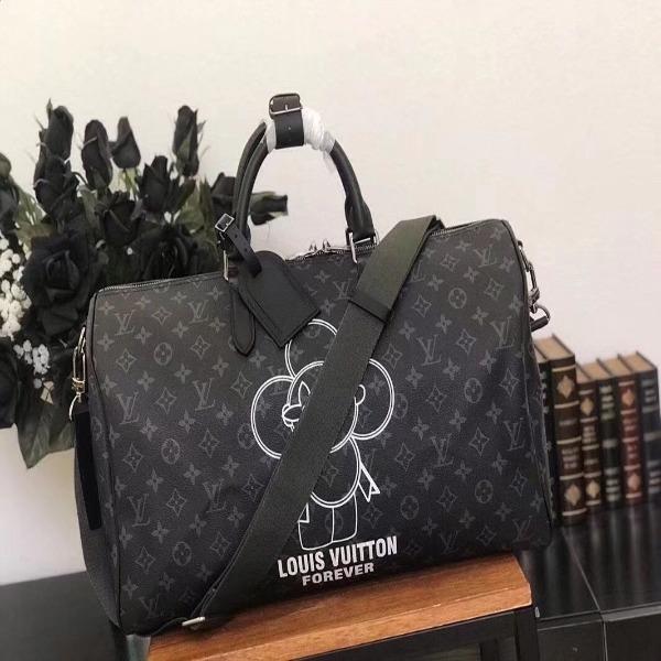 LV Speedy Bandouliere 40 Monogram Eclipse Canvas Vivienne