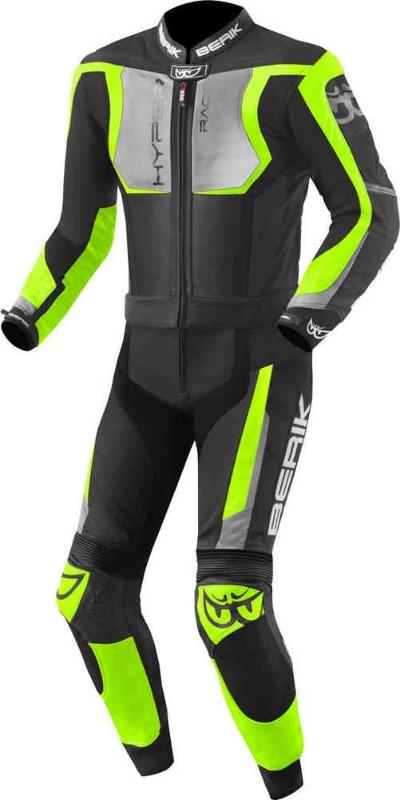 Men Berik Misano Two Piece Motorcycle Leather Suit