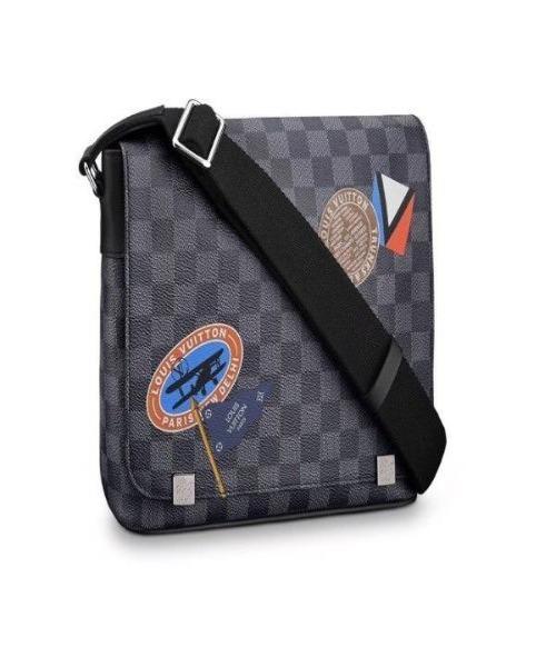 LV District PM Bag Damier Cobalt Canvas Spring Summer 2017