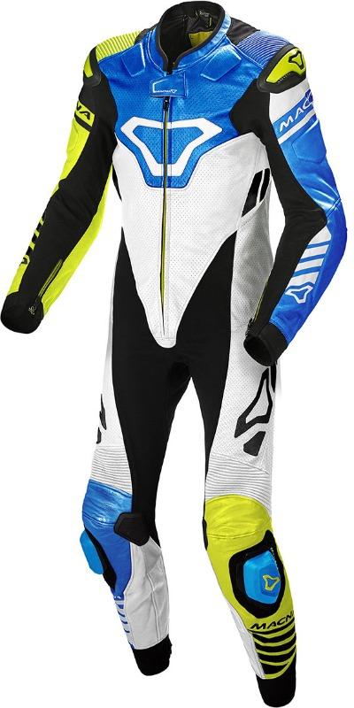 Macna Tracktix One Piece perforated Motorcycle Leather Suit