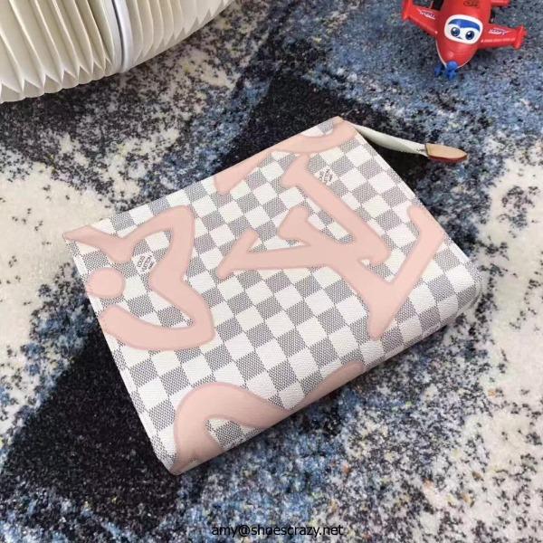 LV Toiletry Pouch 26 Damier Azur Canvas