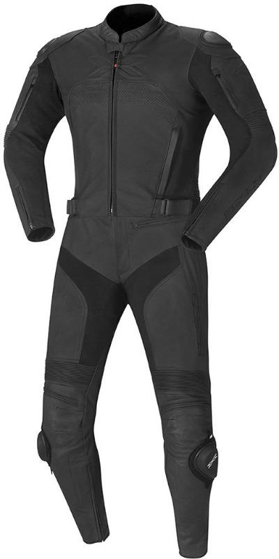 Men IXS Crow Two Piece Leather Suit