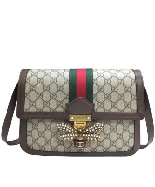 Gucci Queen Margaret GG Supreme Medium Shoulder Bag