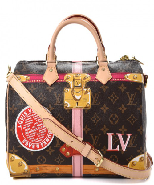 LV Speedy Bandouliere 30 Monogram Tromp L’oeil Screen