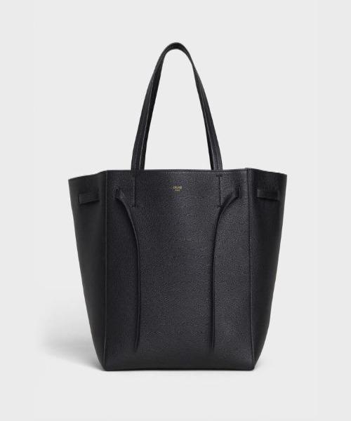 Celine Small Cabas Phantom In Soft Grained Calfskin Black