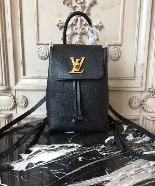 LV Lockme Backpack Mini Noir