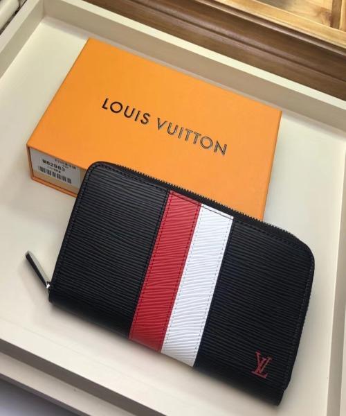 LV Zippy Wallet Epi Stripes special edition Noir