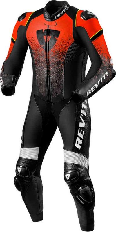 Men Revit Quantum One Piece Motorcycle Leather Suit