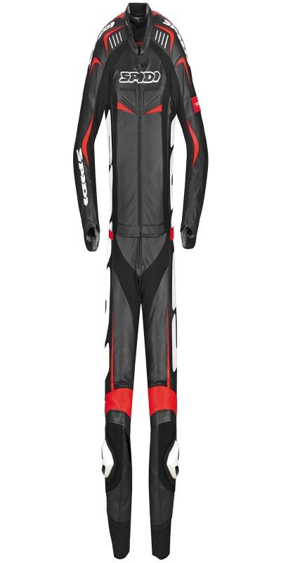 Men Spidi Track Touring Two Piece Motorcycle Leather Suit