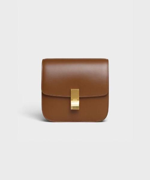 Celine Medium Classic Bag In Box Calfskin Camel