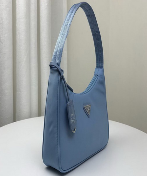 Prada Re-Edition 2000 Nylon Mini-Bag Periwinkle