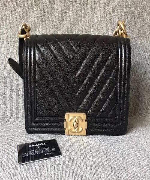 Chanel Medium Boy Flap Bag Black