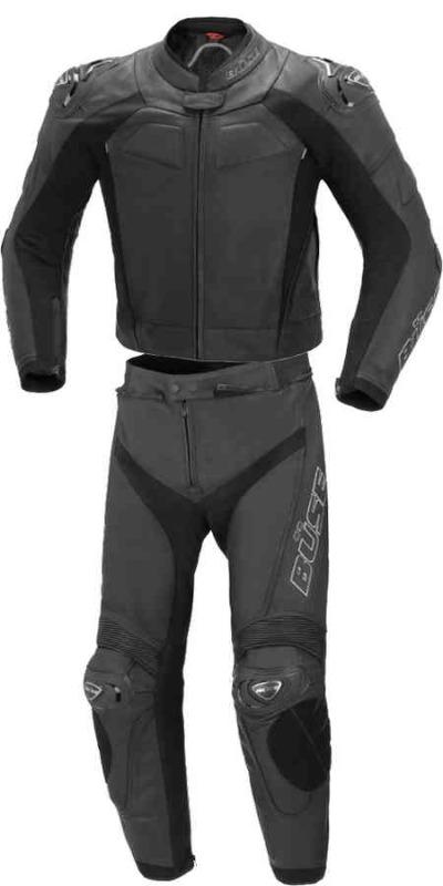 Men Büse Assen Two Piece Motorcycle Leather Suit