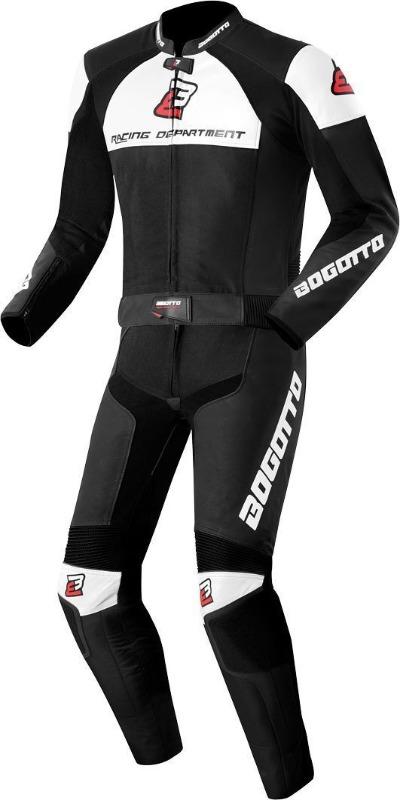 Bogotto Losail Two Piece Motorcycle Leather Suit Men