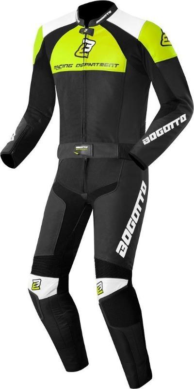 Bogotto Losail Two Piece Motorcycle Leather Suit Men