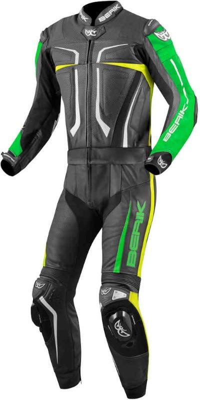 Berik Flumatic Evo Two Piece Motorcycle Leather Suit Men