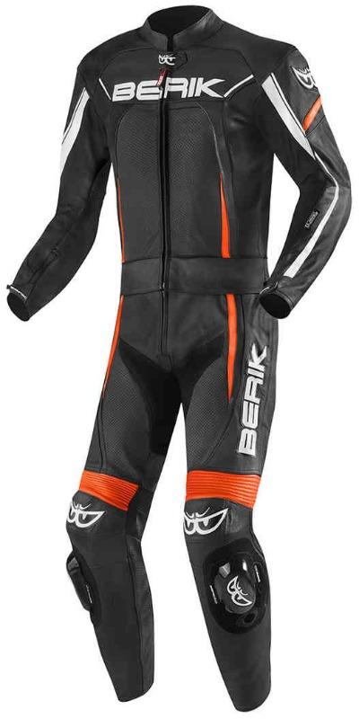 Men Spidi Sport Warrior Touring Two Piece Motorcycle Leather Suit