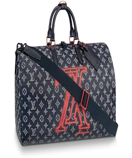 LV Keepall Bandouliere 50 Upside Canvas
