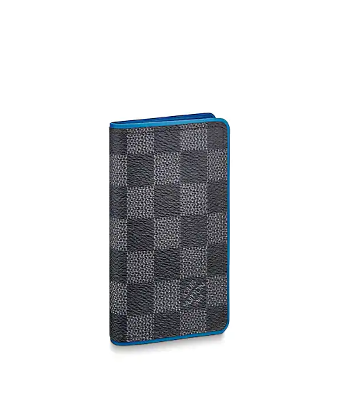 LV Pocket Organizer Damier Graphite Canvas Blue