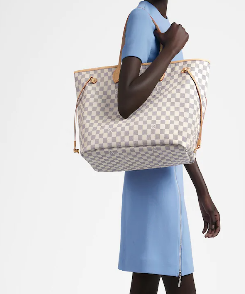 LV Neverfull GM Damier Azur
