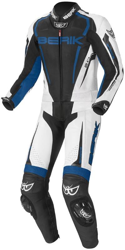 Men Berik Race-X Two Piece Motorcycle Leather Suit