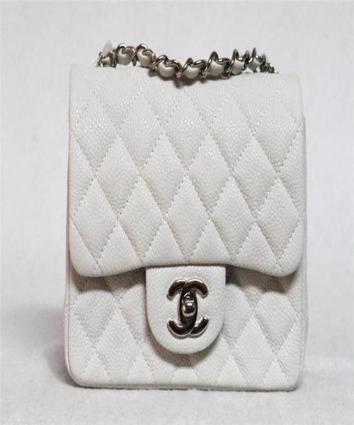 Chanel Mini Flap Bag White