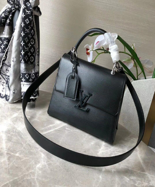 LV Grenelle MM Epi Leather Noir