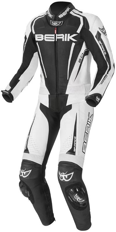 Men Berik Race-X Two Piece Motorcycle Leather Suit