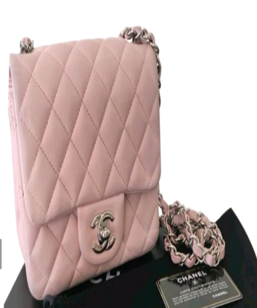 Chanel Mini Flap Bag Pink