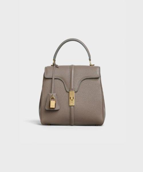 Celine Small 16 Bag In Grained Calfskin Pebble