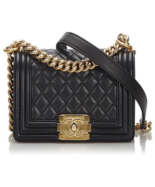 Chanel Small Boy Handbag Black