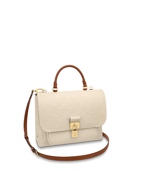 LV Marignan Messenger Bag Monogram Creme Caramel
