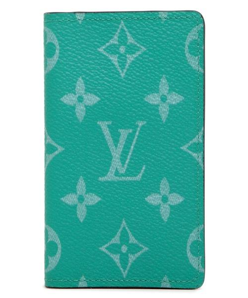 LV Pocket Organiser Taiga Monogram Vert