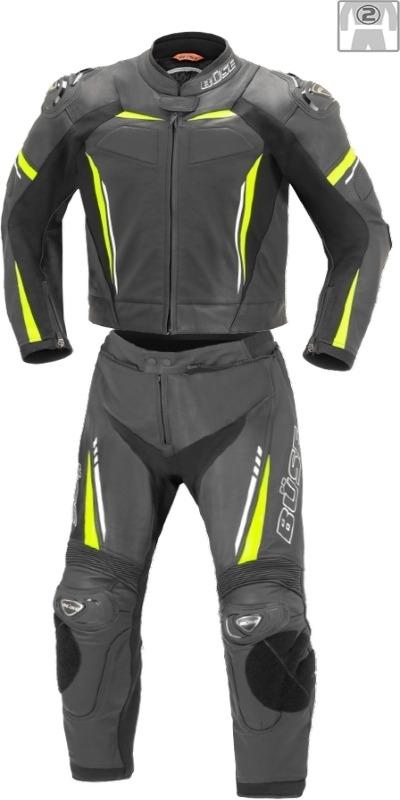 Men Büse Imola Two Piece Motorcycle Leather Suit