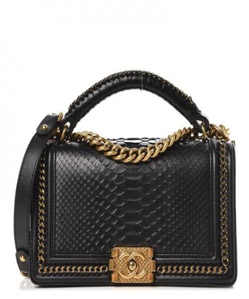 Chanel Medium Boy Handbag Black