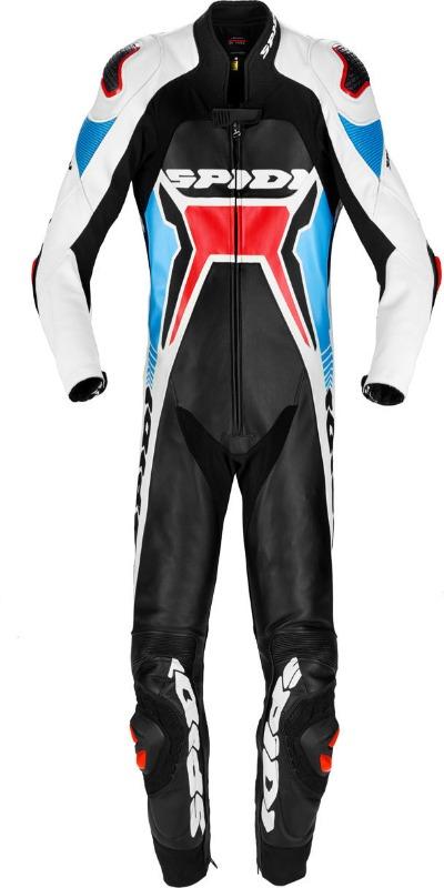 Men Spidi Warrior 2 Wind Pro One Piece Motorcycle Leather Suit