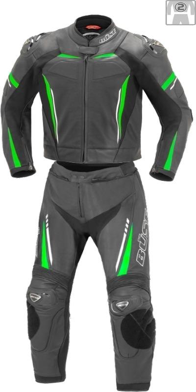 Men Büse Imola Two Piece Motorcycle Leather Suit