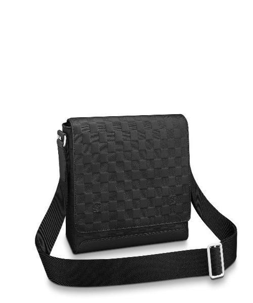 LV District PM Damier Infini Leather Onyx