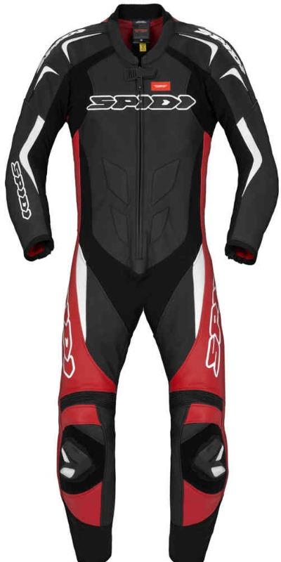 Men Spidi Supersport Wind Pro One Piece Motorcycle Leather Suit