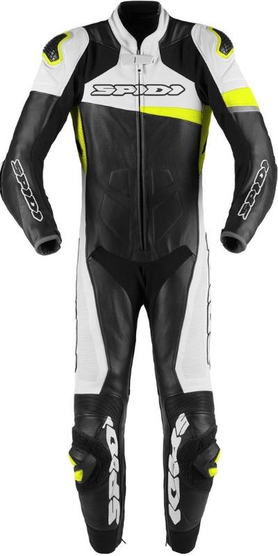 Men Spidi Sport Warrior Touring Two Piece Motorcycle Leather Suit